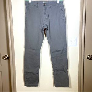 34x32 Men’s gray chinos from Goodfellow & Co